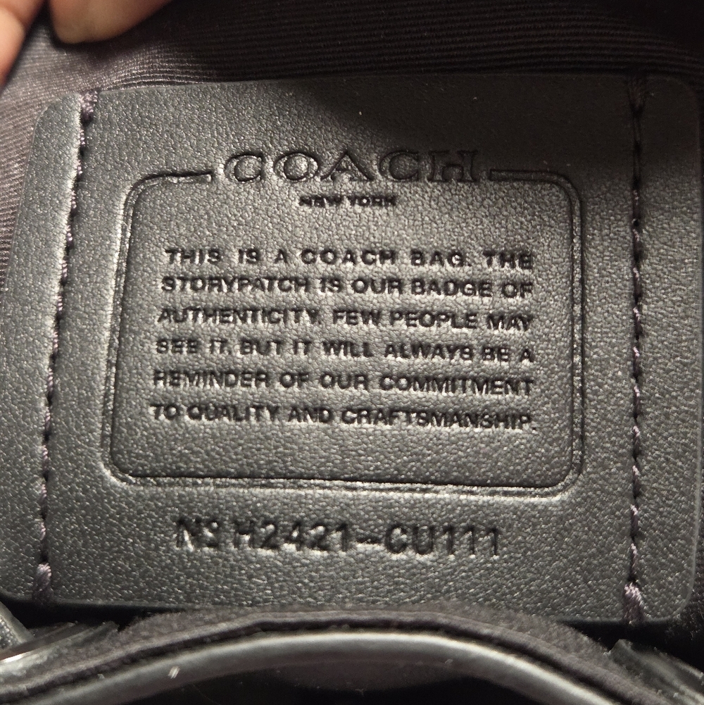 Coach NWTs Racer Pack Backpack - Picture 9 of 11